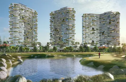 Apartment - 1 Bedroom - 1 Bathroom for sale in Golf Greens 1 - Tower B - Golf Greens - DAMAC Hills - Dubai