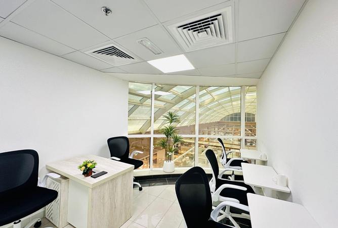 Office Space - Studio - 1 Bathroom for rent in Business Atrium Building - Oud Metha - Bur Dubai - Dubai