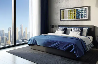 Room / Bedroom image for: Apartment - 2 Bedrooms - 3 Bathrooms for sale in The Crest Tower C - Sobha Hartland - Mohammed Bin Rashid City - Dubai, Image 1