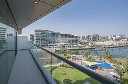 Balcony image for: Apartment - 1 Bedroom - 2 Bathrooms for sale in Al Naseem Residences A - Al Bandar - Al Raha Beach - Abu Dhabi, Image 1