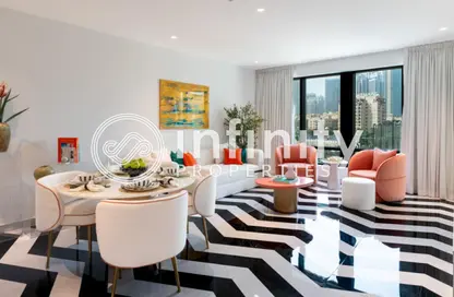 شقة - غرفة نوم - 2 حمامات للايجار في بوديوم برج فيوز - برج فيوز - دبي وسط المدينة - دبي شقة - غرفة نوم - 2 حمامات للايجار في بوديوم برج فيوز - برج فيوز - دبي وسط المدينة - دبي