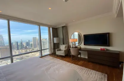 Apartment - 3 Bedrooms - 4 Bathrooms for rent in Address Fountain Views Hotel - Downtown Dubai - Dubai