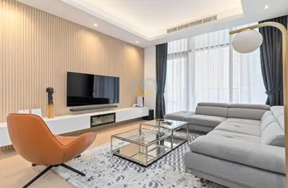 Living Room image for: Apartment - 1 Bedroom - 2 Bathrooms for rent in RP Heights - Downtown Dubai - Dubai, Image 1