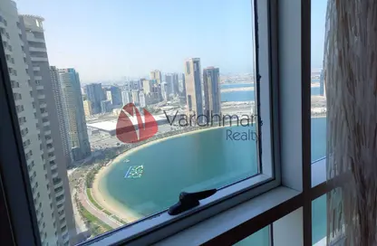Penthouse - 5 Bedrooms - 6 Bathrooms for rent in Beach Tower 2 - Al Khan Lagoon - Al Khan - Sharjah
