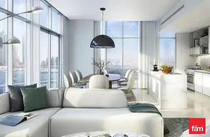 Apartment - 2 Bedrooms - 3 Bathrooms for sale in Seapoint - EMAAR Beachfront - Dubai Harbour - Dubai
