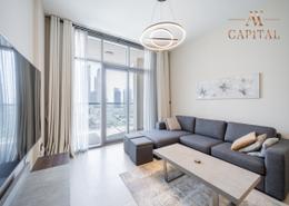 صورةغرفة المعيشة لـ: شقة - 2 غرف نوم - 4 حمامات للكراء في بلفيو برج 1 - أبراج بلفيو - دبي وسط المدينة - دبي, صورة 1