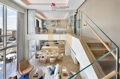 بنتهاوس - 2 غرف نوم - 3 حمامات للبيع في شقق الماريوت اكزيكتيف - جنوب البرشاء - البرشاء - دبي