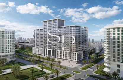 Office Space - Studio - 1 Bathroom for sale in Binghatti Amberhall - Jumeirah Village Circle - Dubai