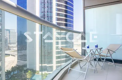 Balcony image for: Apartment - 2 Bedrooms - 2 Bathrooms for rent in DAMAC Towers by Paramount - Business Bay - Dubai, Image 1