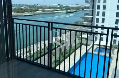Apartment - Studio - 1 Bathroom for rent in Waters Edge - Yas Island - Abu Dhabi
