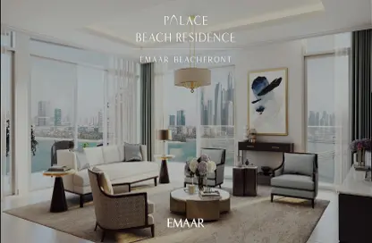 Apartment - 3 Bedrooms - 4 Bathrooms for sale in Palace Beach Residence - EMAAR Beachfront - Dubai Harbour - Dubai