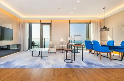 Apartment - 3 Bedrooms - 4 Bathrooms for rent in Apartment Building 2 - Bluewaters Residences - Bluewaters - Dubai