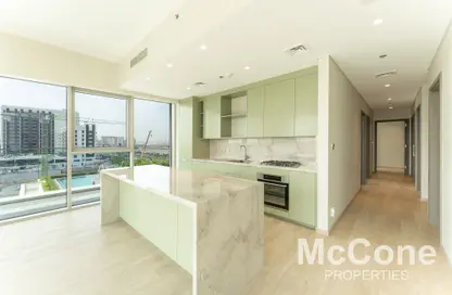 Kitchen image for: Apartment - 3 Bedrooms - 4 Bathrooms for rent in Golf Suites - Dubai Hills - Dubai Hills Estate - Dubai, Image 1