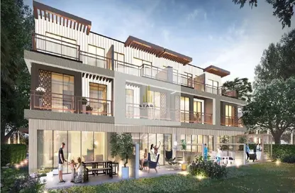 Outdoor Building image for: Townhouse - 4 Bedrooms - 5 Bathrooms for sale in Verona - Damac Hills 2 - Dubai, Image 1