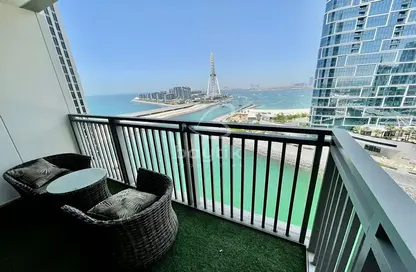 Balcony image for: Apartment - 2 Bedrooms - 2 Bathrooms for rent in 5242 Tower 2 - 5242 - Dubai Marina - Dubai, Image 1
