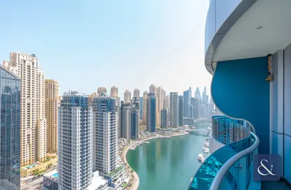 Balcony image for: Apartment - 3 Bedrooms - 4 Bathrooms for sale in Orra Marina - Dubai Marina - Dubai, Image 1
