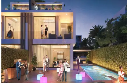 Townhouse - 4 Bedrooms - 4 Bathrooms for sale in Violet - Damac Hills 2 - Dubai