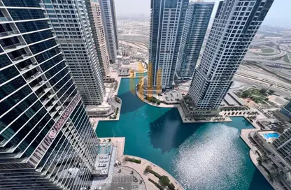 شقة - غرفة نوم - 2 حمامات للايجار في إقامة إم بي إل - (JLT) مجمع K - أبراج بحيرة الجميرا - دبي