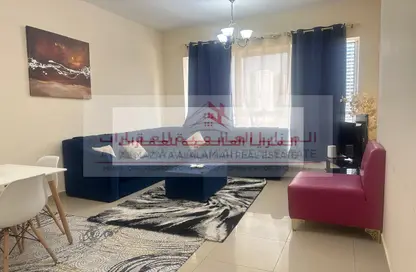 Apartment - 1 Bedroom - 2 Bathrooms for rent in Rasheed Tower 3 - Al Taawun - Sharjah