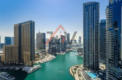 Apartment - 2 Bedrooms - 3 Bathrooms for rent in Continental Tower - Dubai Marina - Dubai