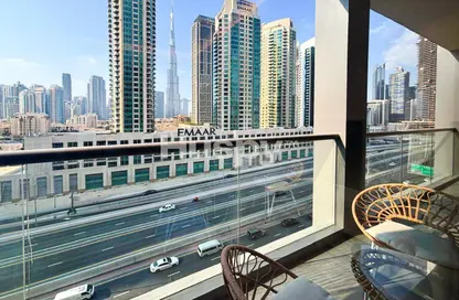 شقة - غرفة نوم - 2 حمامات للايجار في الاسترليني الشرقية - الاسترليني - الخليج التجاري - دبي