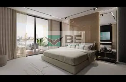 Room / Bedroom image for: Apartment - 1 Bathroom for sale in Trillionaire Residences - Business Bay - Dubai, Image 1