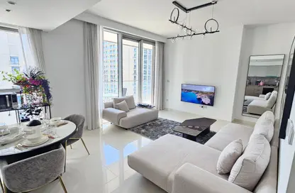 Apartment - 1 Bedroom - 1 Bathroom for rent in Beach Isle Tower 1 - Beach Isle - EMAAR Beachfront - Dubai Harbour - Dubai