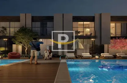 Pool image for: Townhouse - 4 Bedrooms - 4 Bathrooms for sale in Reportage Village 1 - Dubai Land - Dubai, Image 1