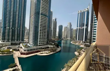شقة - غرفة نوم - 2 حمامات للايجار في برج أيكون 1 - (JLT) مجمع M - أبراج بحيرة الجميرا - دبي