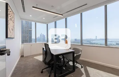 Office Space - Studio - 2 Bathrooms for rent in Al Salam Tower - Dubai Media City - Dubai
