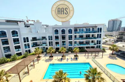 Apartment - 1 Bedroom - 2 Bathrooms for rent in Art Gardens Building B - Arjan - Dubai