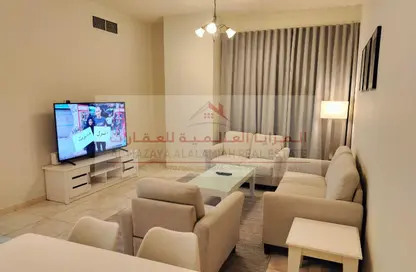 Apartment - 1 Bedroom - 2 Bathrooms for rent in Al Shahid Tower - Al Qasba - Sharjah