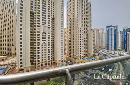 شقة - 1 حمام للايجار في برج التألق 2 - أبراج البريق - دبي مارينا - دبي