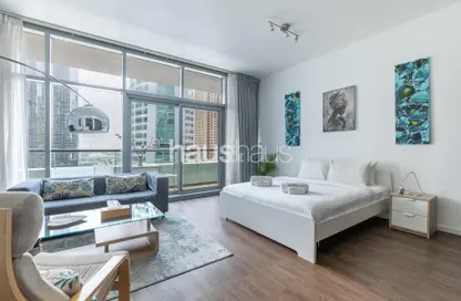 Apartment - Studio - 1 Bathroom for rent in Indigo Tower - JLT Cluster D - Jumeirah Lake Towers - Dubai