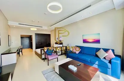 Apartment - Studio - 1 Bathroom for rent in Al Reef Tower - Corniche Road - Abu Dhabi