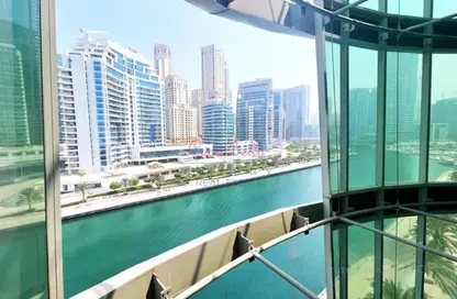 Apartment - 2 Bedrooms - 2 Bathrooms for rent in Panoramic Tower - Dubai Marina - Dubai