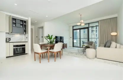 شقة - غرفة نوم - 1 حمام للايجار في برج Marina Vista 1 - مارينا فيستا - إعمار بيتشفرونت - دبي هاربور - دبي