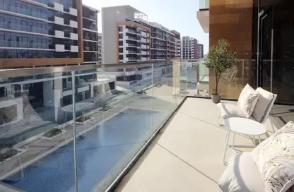 Apartment - Studio - 1 Bathroom for rent in AZIZI Riviera 27 - AZIZI Riviera - Meydan One - Meydan - Dubai