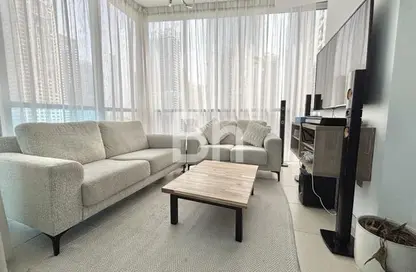 Apartment - 1 Bedroom - 2 Bathrooms for rent in Indigo Tower - JLT Cluster D - Jumeirah Lake Towers - Dubai