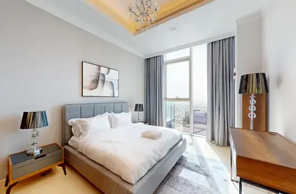 صورة لـ غرفة- غرفة النوم شقة - 3 غرف نوم - 4 حمامات للايجار في المساكن جي ال تي - أبراج بحيرة الجميرا - دبي ، صورة رقم 1