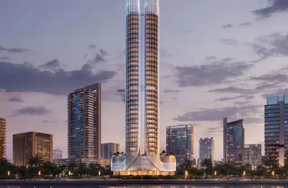 Apartment - Studio - 1 Bathroom for sale in Binghatti Skyhall - Business Bay - Dubai