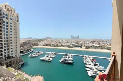 شقة - 2 غرف نوم - 3 حمامات للايجار في مساكن المارينا 5 - مساكن المارينا - نخلة جميرا - دبي
