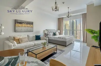 Apartment - Studio - 1 Bathroom for rent in The Court Tower - Business Bay - Dubai