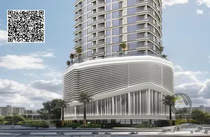 Apartment - 1 Bedroom - 2 Bathrooms for sale in Tower C1 - Ajman Pearl Towers - Ajman Downtown - Ajman