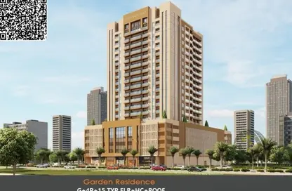 شقة - غرفة نوم - 2 حمامات للبيع في جاردن ريزيدنس - مدينة الإمارات - عجمان