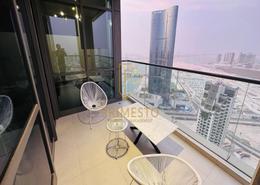 Balcony image for: Duplex - 3 bedrooms - 4 bathrooms for rent in Canal Residence - Al Reem Island - Abu Dhabi, Image 1