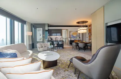 Apartment - 2 Bedrooms - 3 Bathrooms for rent in One Za'abeel Tower - Zabeel 1 - Zabeel - Dubai