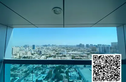 Apartment - 2 Bedrooms - 4 Bathrooms for rent in Corniche Tower - Ajman Corniche Road - Ajman