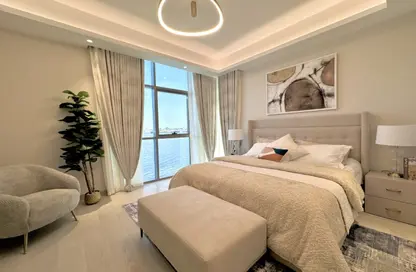 Apartment - 2 Bedrooms - 3 Bathrooms for sale in Ajman Creek Towers - Al Rashidiya 1 - Al Rashidiya - Ajman