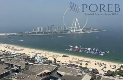 Apartment - 2 Bedrooms - 3 Bathrooms for rent in Rimal 3 - Rimal - Jumeirah Beach Residence - Dubai